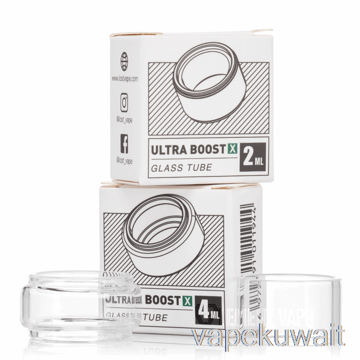 Lost Vape Ultra Boost X Tank استبدال الزجاج، 2 مل، استبدال مجموعات جراب Vape الزجاجي